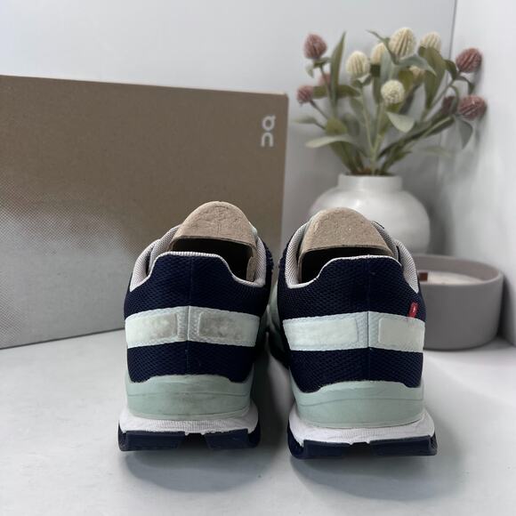 On Cloudsurfer 6 Running Athletic Sneakers Lace Up Fennel Ink 54.99215 Women 7.5 - Picture 4 of 10